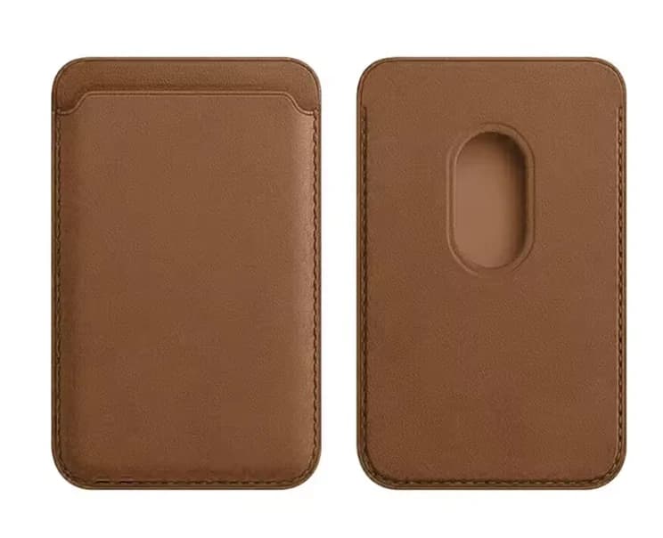 Carteira Magnética Finewoven - Marrom Caramelo